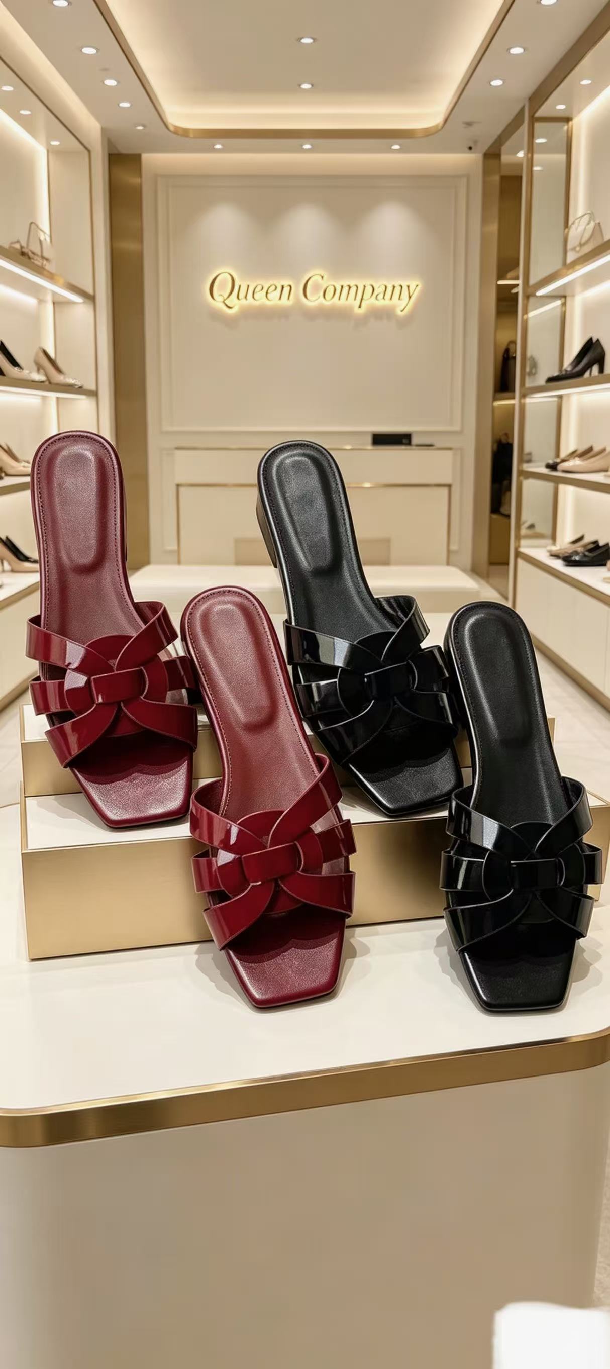Wholesale and direct sales of 2026 new styles of foreign trade women's flat shoes, sandals and fashionable women's slippers