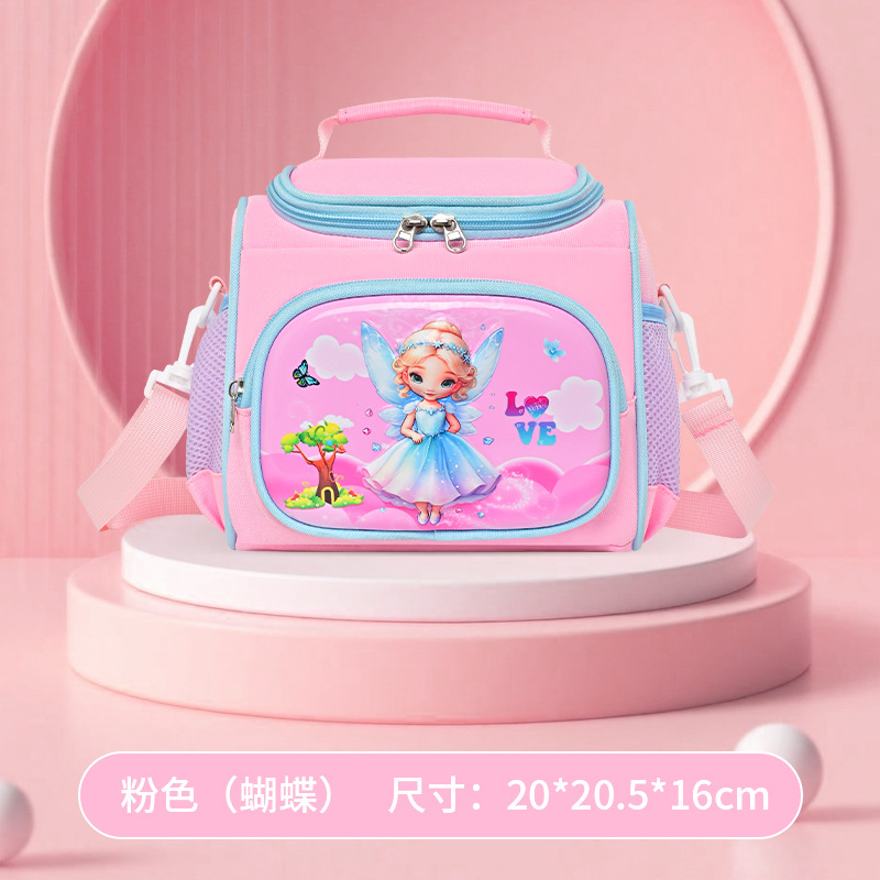 Lunch box bag, insulated bag, bento bag, children's lunch, student cartoon aluminum foil insulated meal bag, lunch box bag Application Scenario