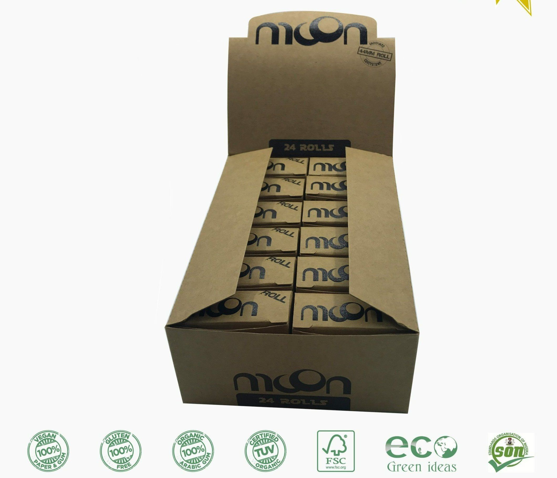 Moon Rolling Paper King Size 108x44mm  details Picture