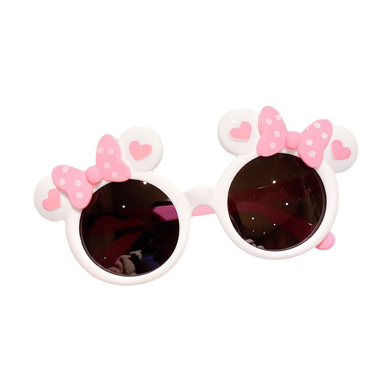 Children's glasses 2026 New style Little Girl fashionable Minnie Sunshade glasses Sunglasses, girls' UV protection sunglasses, children's sunglasses sunglasses detail image 5