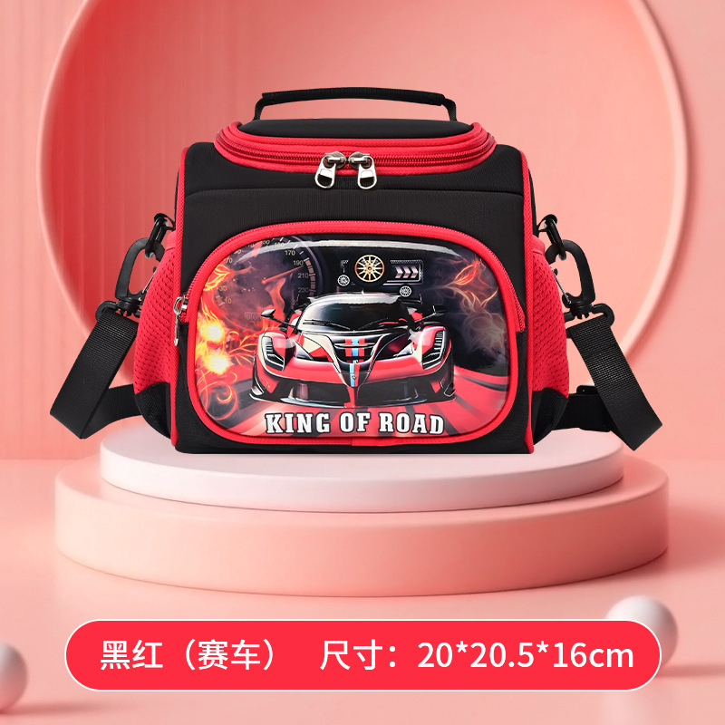 Lunch box bag, insulated bag, bento bag, children's lunch, student cartoon aluminum foil insulated meal bag, lunch box bag details Picture