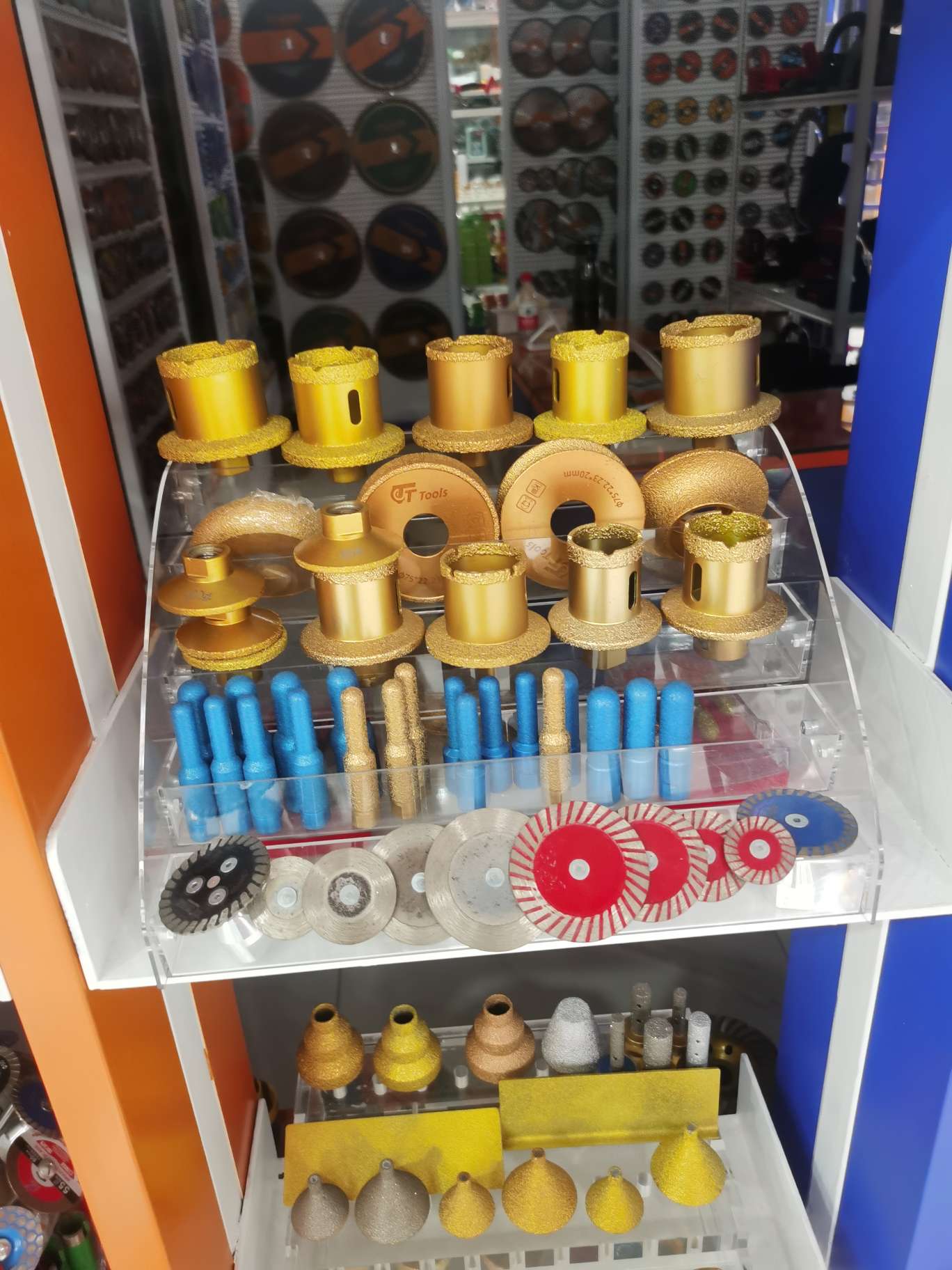 Brazed tiles, polishing and edge grinding, manual grinding discs, marble, stone, rock plate, glass edge trimming, diamond grinding discs detail image 14