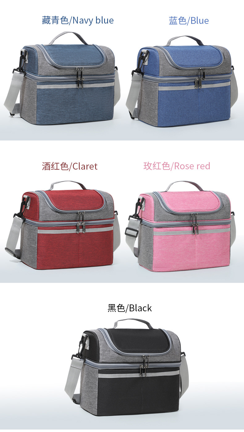 Multi-functional insulated ice packs, picnic bags, portable refrigerated bags, crossbody bags, outdoor tableware, insulated boxes, aluminum foil bags - essential for travel detail image 17