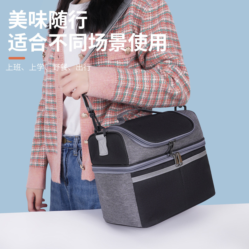 Multi-functional insulated ice packs, picnic bags, portable refrigerated bags, crossbody bags, outdoor tableware, insulated boxes, aluminum foil bags - essential for travel details Picture
