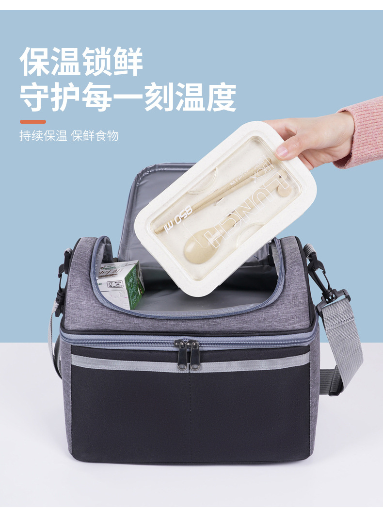 Multi-functional insulated ice packs, picnic bags, portable refrigerated bags, crossbody bags, outdoor tableware, insulated boxes, aluminum foil bags - essential for travel detail image 3