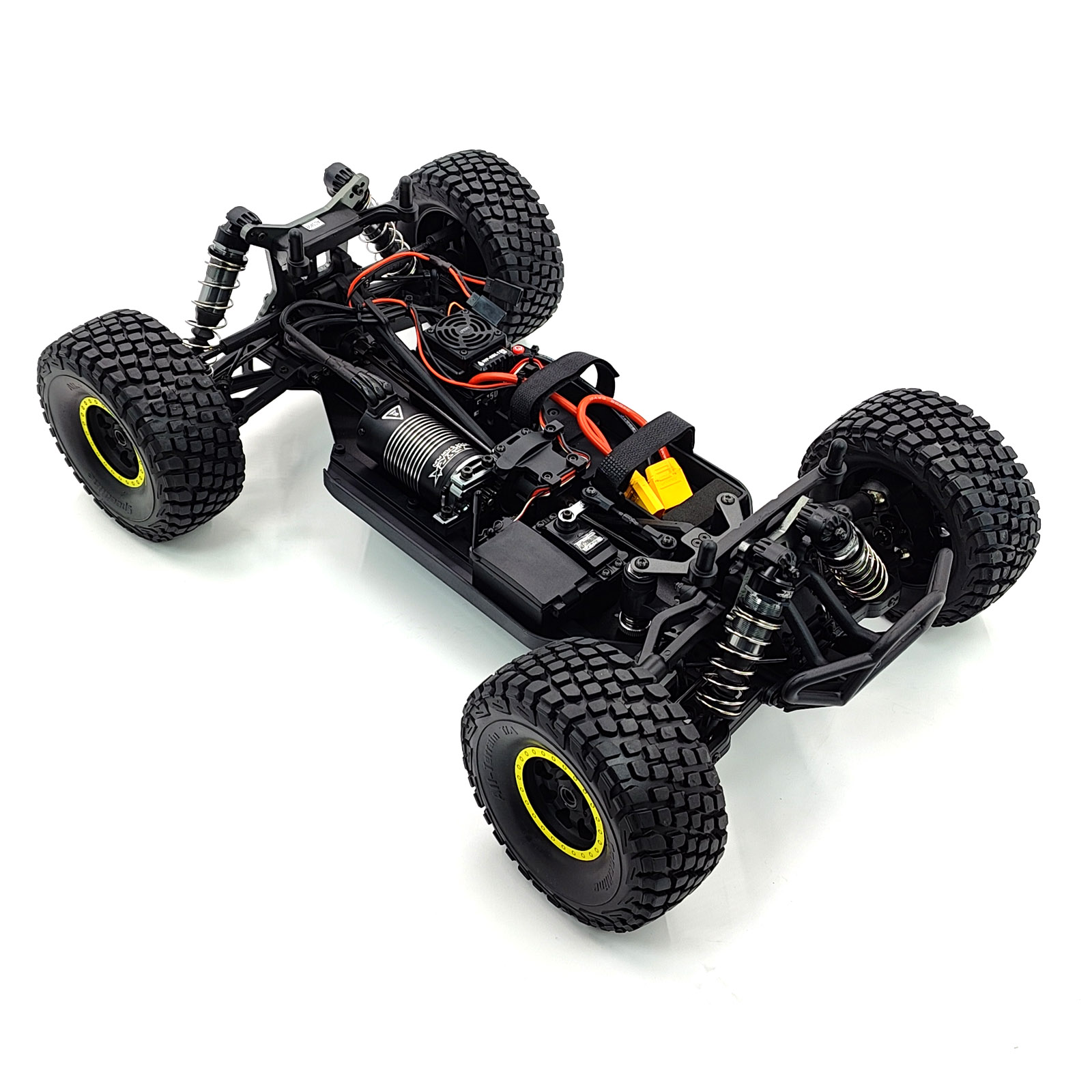 飞神沙漠卡6s ATOM阿童木越野大脚四驱成人RC高速遥控模型车竞速短卡 1：8详情7
