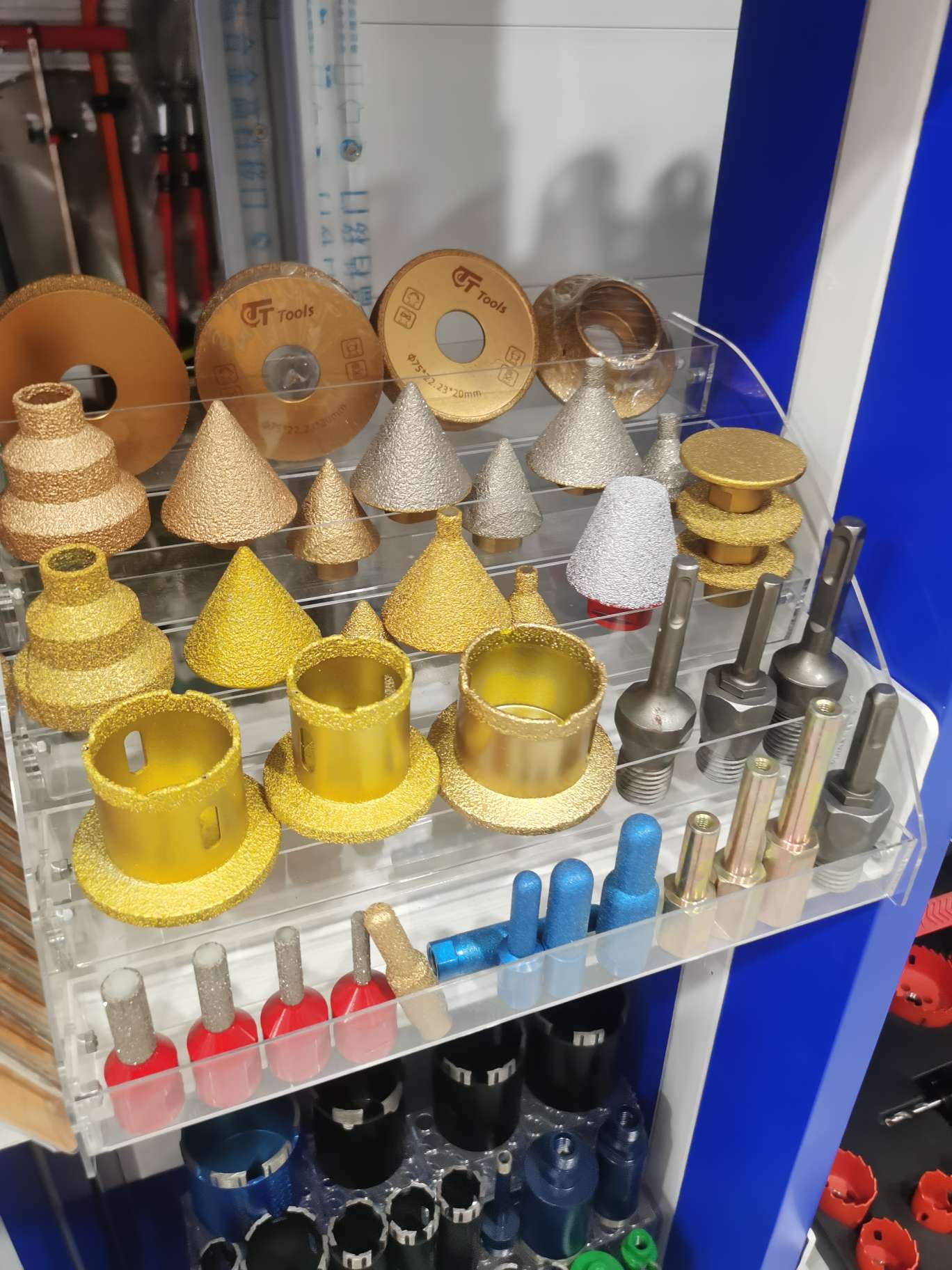 Brazed tiles, polishing and edge grinding, manual grinding discs, marble, stone, rock plate, glass edge trimming, diamond grinding discs detail image 15