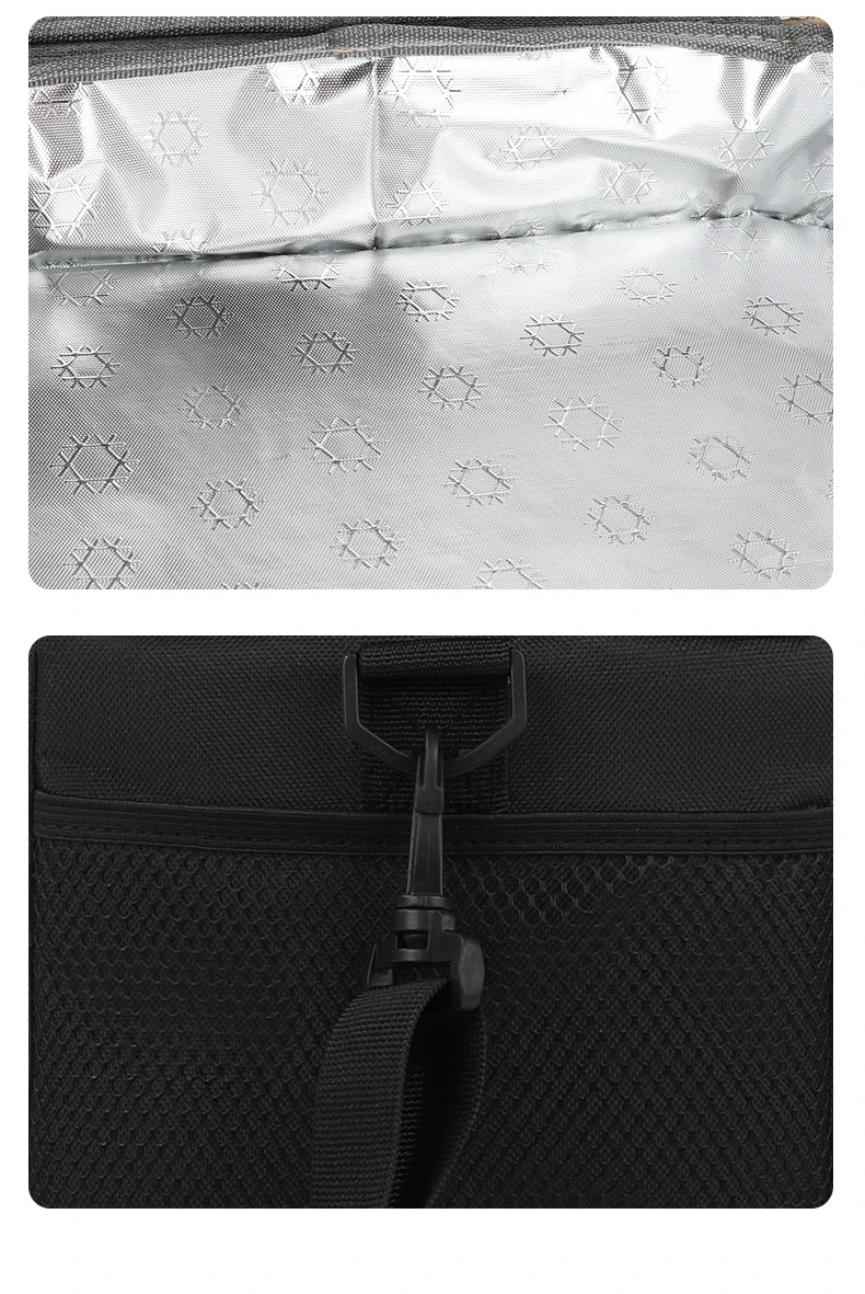 Multi-functional insulated ice packs, picnic bags, portable refrigerated bags, crossbody bags, outdoor tableware storage boxes, insulated boxes, aluminum foil bags detail image 9