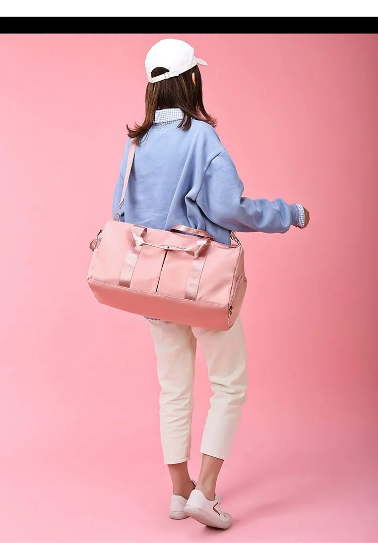 Multi-functional dry-wet separation travel bag, large-capacity luggage bag, sports bag, portable casual bag, suitable for both men and women detail image 2