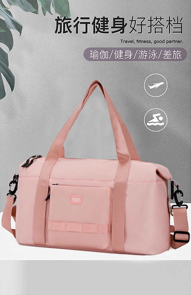 Multi-functional dry-wet separation sports travel bag, luggage bag, large-capacity waterproof portable casual bag, fitness and swimming storage bag detail image 16