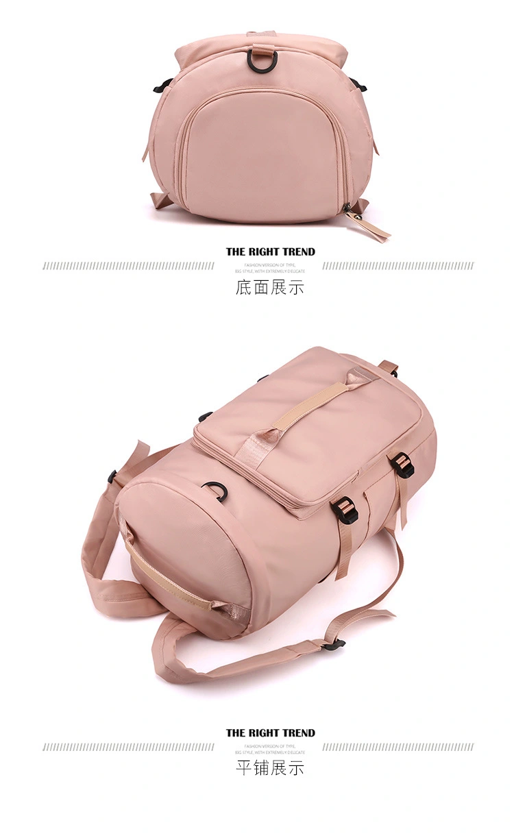 Multi-functional dry-wet separation sports travel bag, luggage bag, large capacity, lightweight, waterproof, suitable for both men and women, three-in-one bag detail image 8
