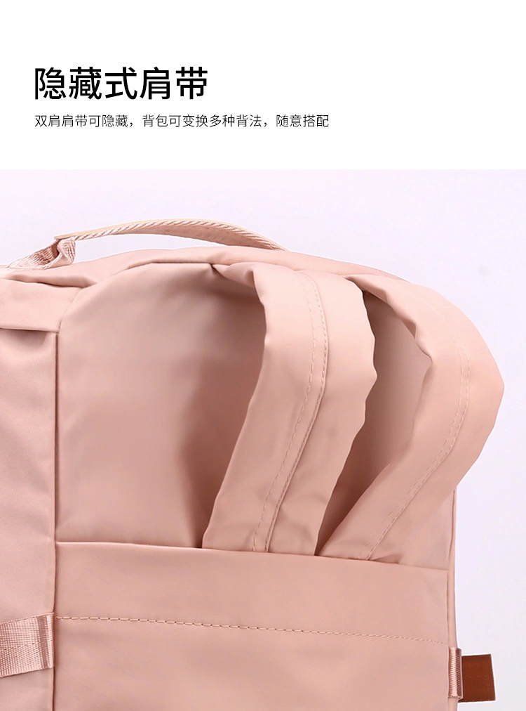 Multi-functional dry-wet separation sports travel bag, luggage bag, large capacity, lightweight, waterproof, suitable for both men and women, three-in-one bag detail image 9