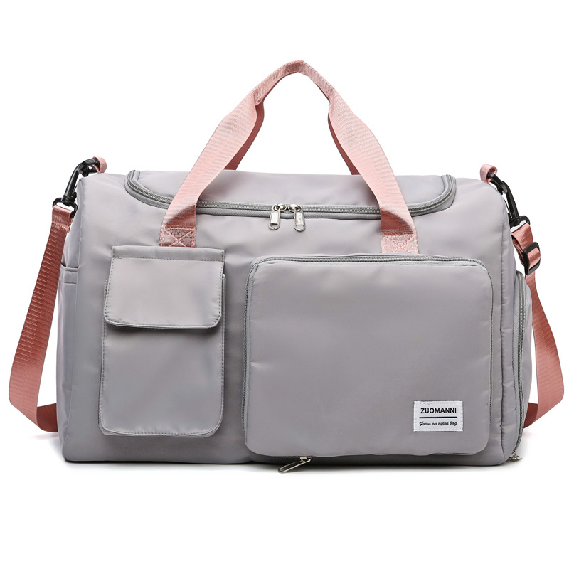 Fitness bags, dry and wet separation swimming training bags, shoe compartment style luggage bags, multi-functional single-shoulder travel bags, sports bags Item Picture