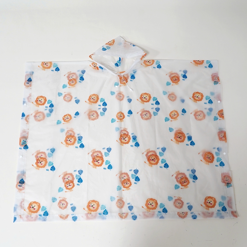 Li Wang Wholesale and Direct sales of the new EVA children's cape style fashionable raincoat, perfect for outdoor outings on rainy days Item Picture