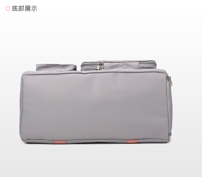 Fitness bags, dry and wet separation swimming training bags, shoe compartment style luggage bags, multi-functional single-shoulder travel bags, sports bags detail image 12