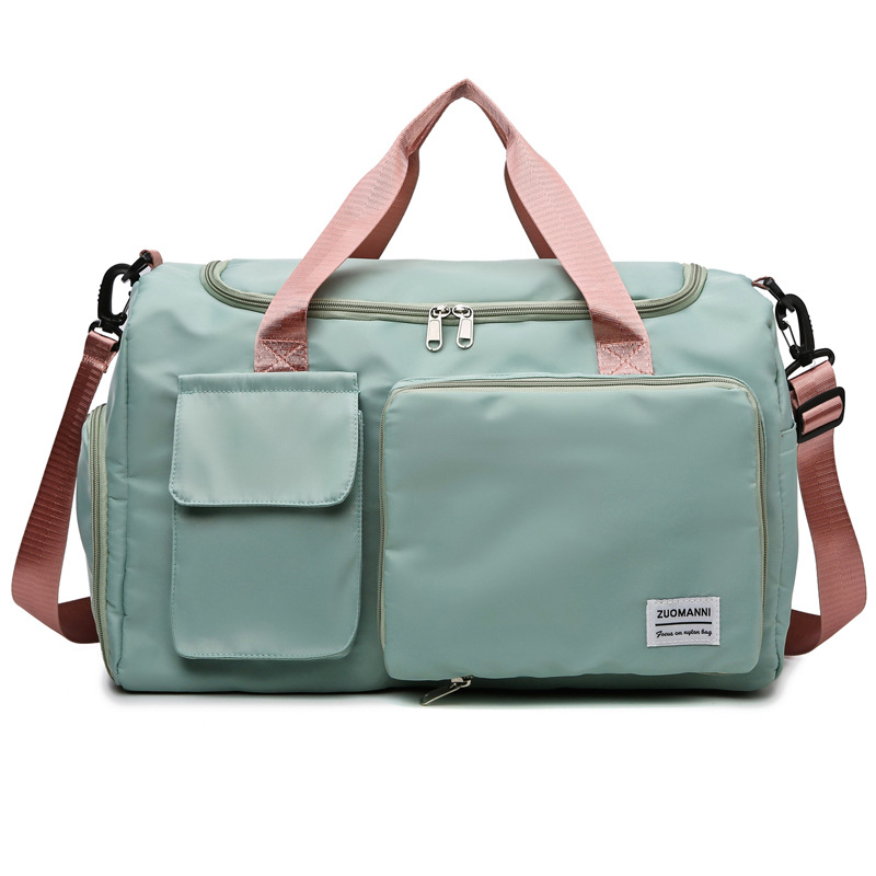 Fitness bags, dry and wet separation swimming training bags, shoe compartment style luggage bags, multi-functional single-shoulder travel bags, sports bags Application Scenario