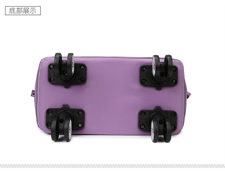 290 travel bag, large-capacity three-layer expandable long and short distance delivery bag, waterproof dry and wet separation detachable universal wheel luggage bag detail image 17