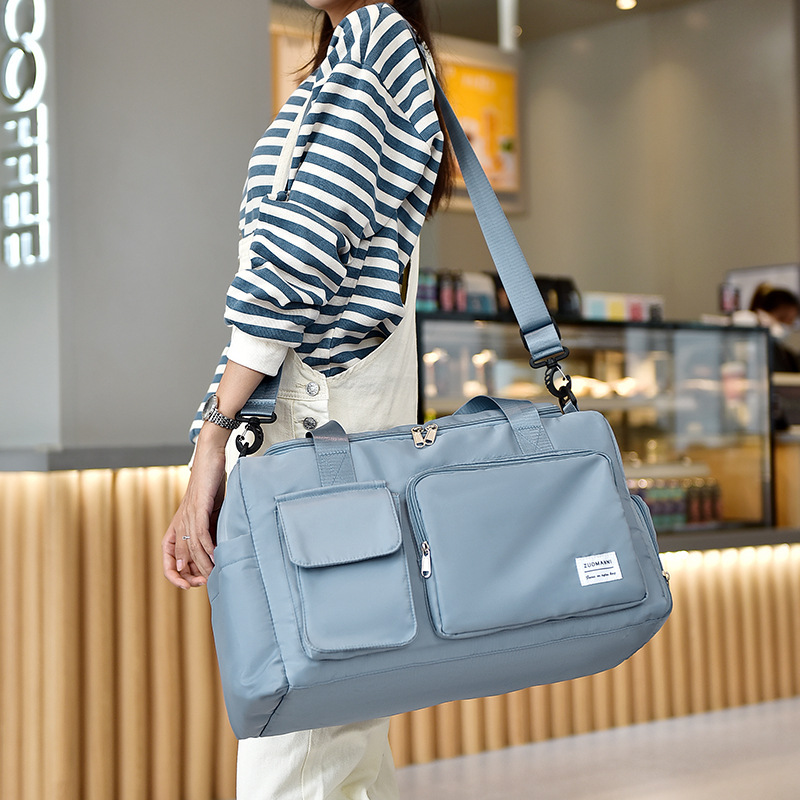 Fitness bags, dry and wet separation swimming training bags, shoe compartment style luggage bags, multi-functional single-shoulder travel bags, sports bags