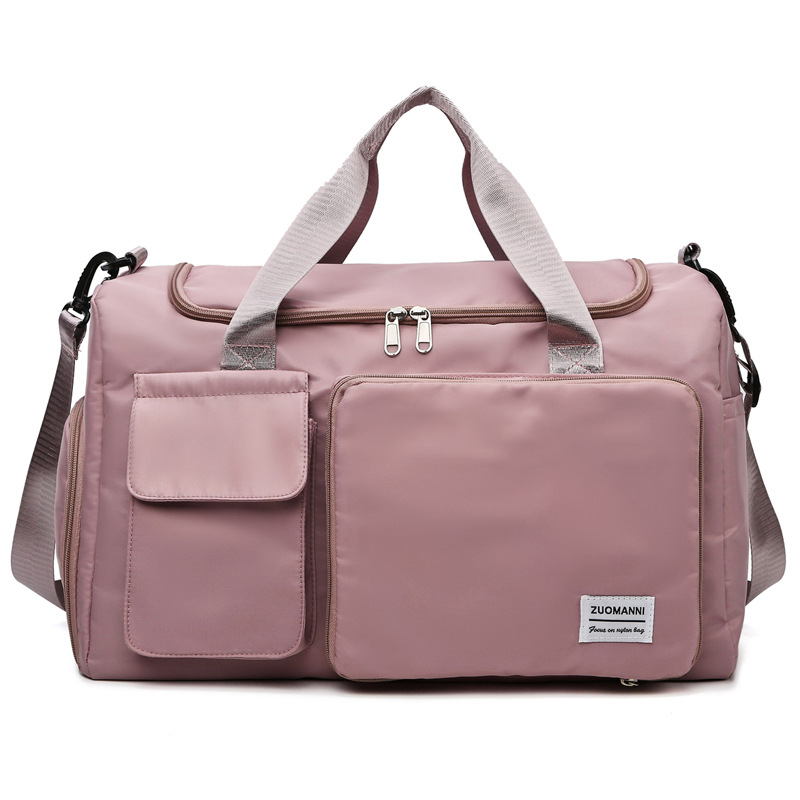 Fitness bags, dry and wet separation swimming training bags, shoe compartment style luggage bags, multi-functional single-shoulder travel bags, sports bags details Picture