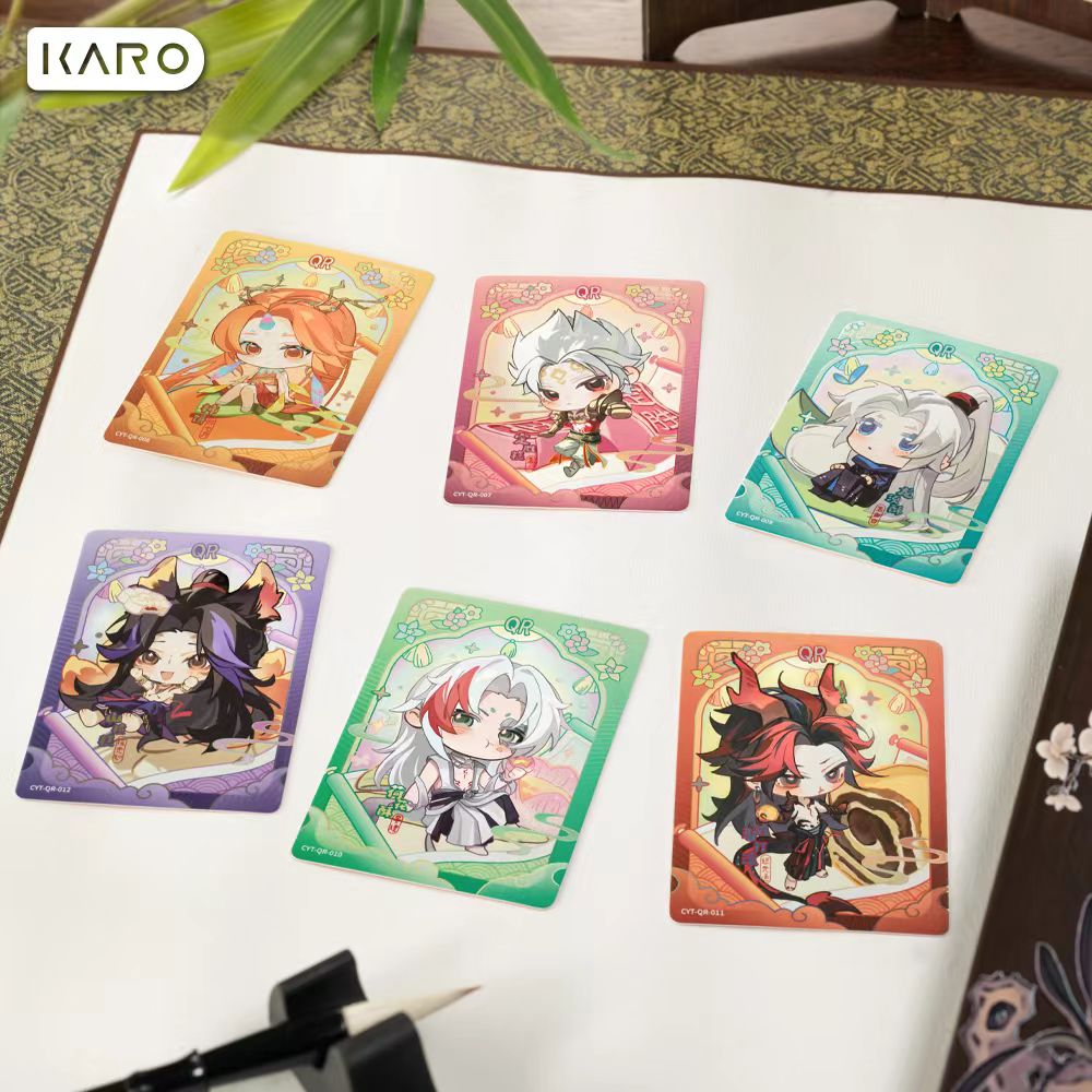 KARO- Cangyuan Tu - Hand-drawn Collection Card of All Living Beings Application Scenario