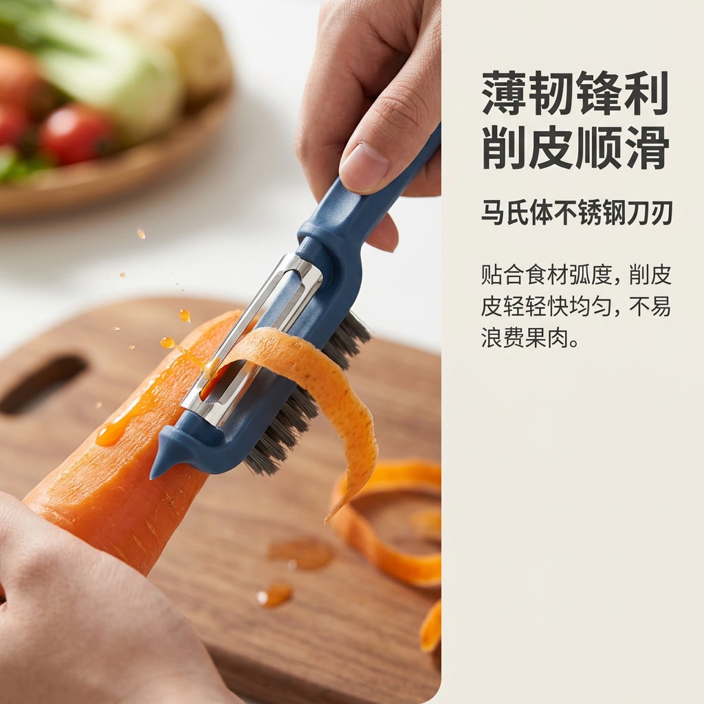 削皮刀/削皮器/厨房用品/切割刀片/2元商品区产品图