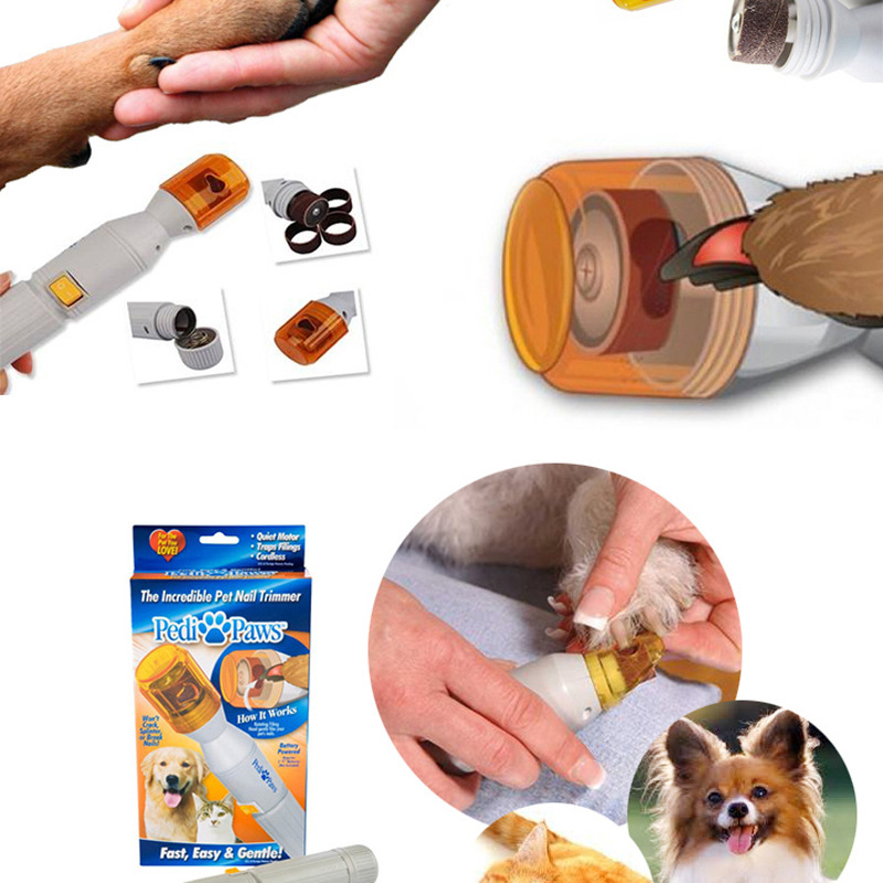 Electric pet nail sharpener, dog and cat nail sharpener, electric nail clipper, electric nail clipper, automatic nail trimming device Application Scenario