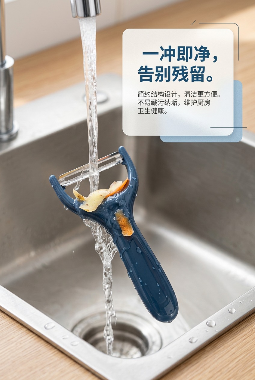 家用不锈钢水果刀瓜果刀苹果削皮刀刨皮刀去皮器土豆皮刮皮详情5