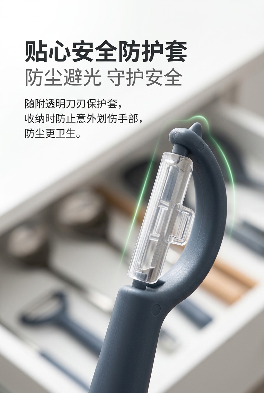 不锈钢削皮器刮皮刀削皮刀厨房专用家用土豆去皮神器水果蔬菜瓜刨P形详情8