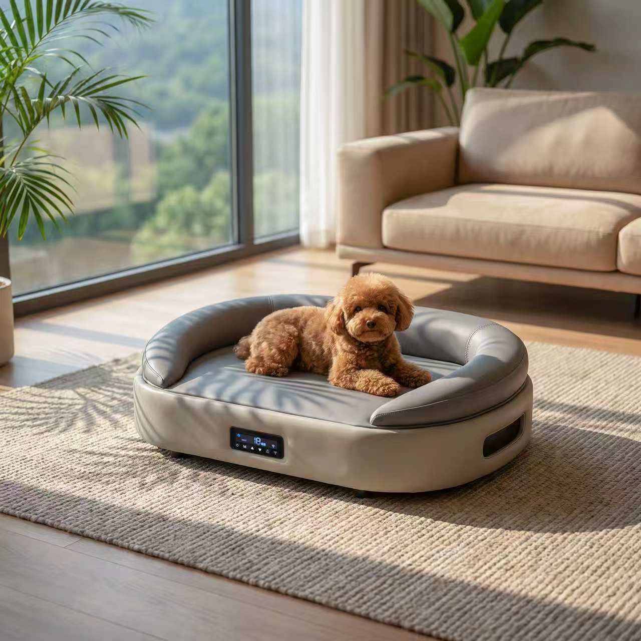 Pet-specific smart pet sofa with warm and comfortable multi-functional water circulation and constant temperature