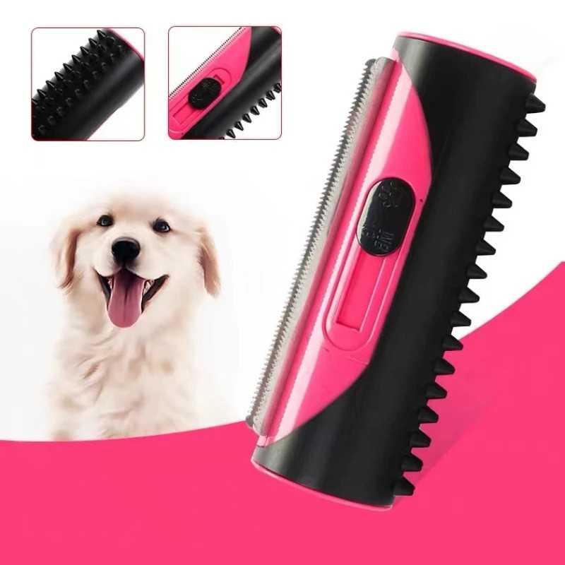 Pet hair removal device, dog brush, cat brush, cleaning brush, cat hair, sofa and carpet cleaning brush, pet hair removal brush Specification image