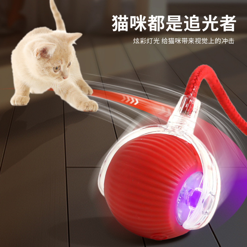 Cat toys for self-entertainment and boredom, electric mouse, running car, automatic cat teasing stick, magic tool, little cat, electric mouse details Picture