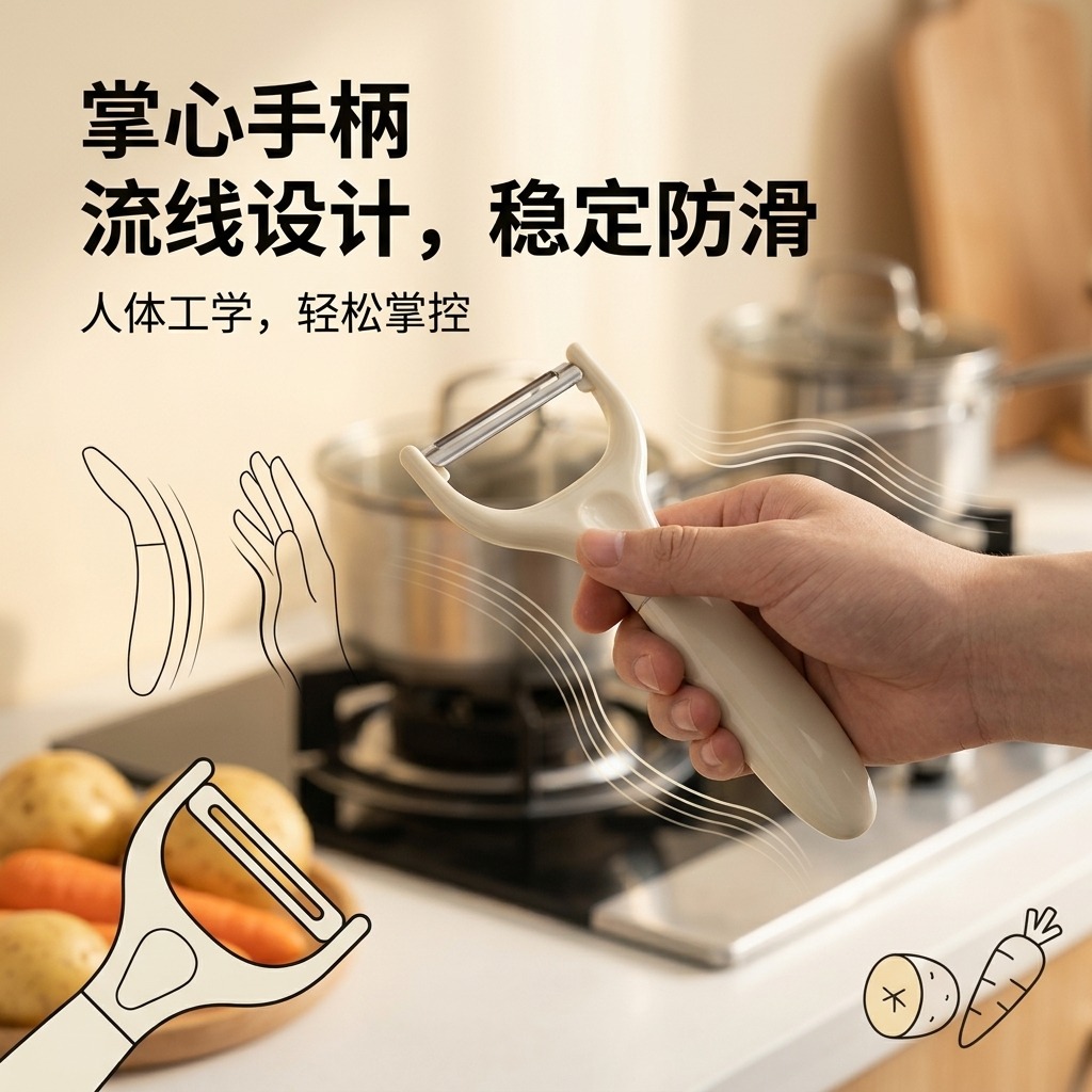 削皮刀/削皮器/厨房用品/切割刀片/2元商品区产品图
