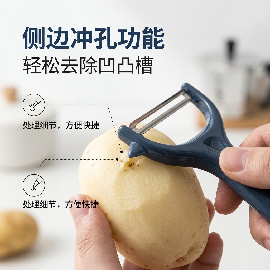 削皮刀/削皮器/厨房用品/切割刀片/2元商品区细节图