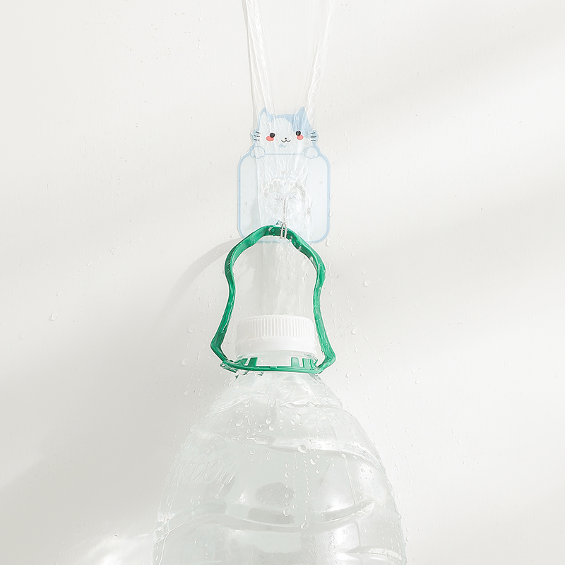 【CL】25Q4#109 Cartoon cat-shaped Christmas lamp suction cup hook, strong adhesion, multi-purpose home storage and decoration product details Picture