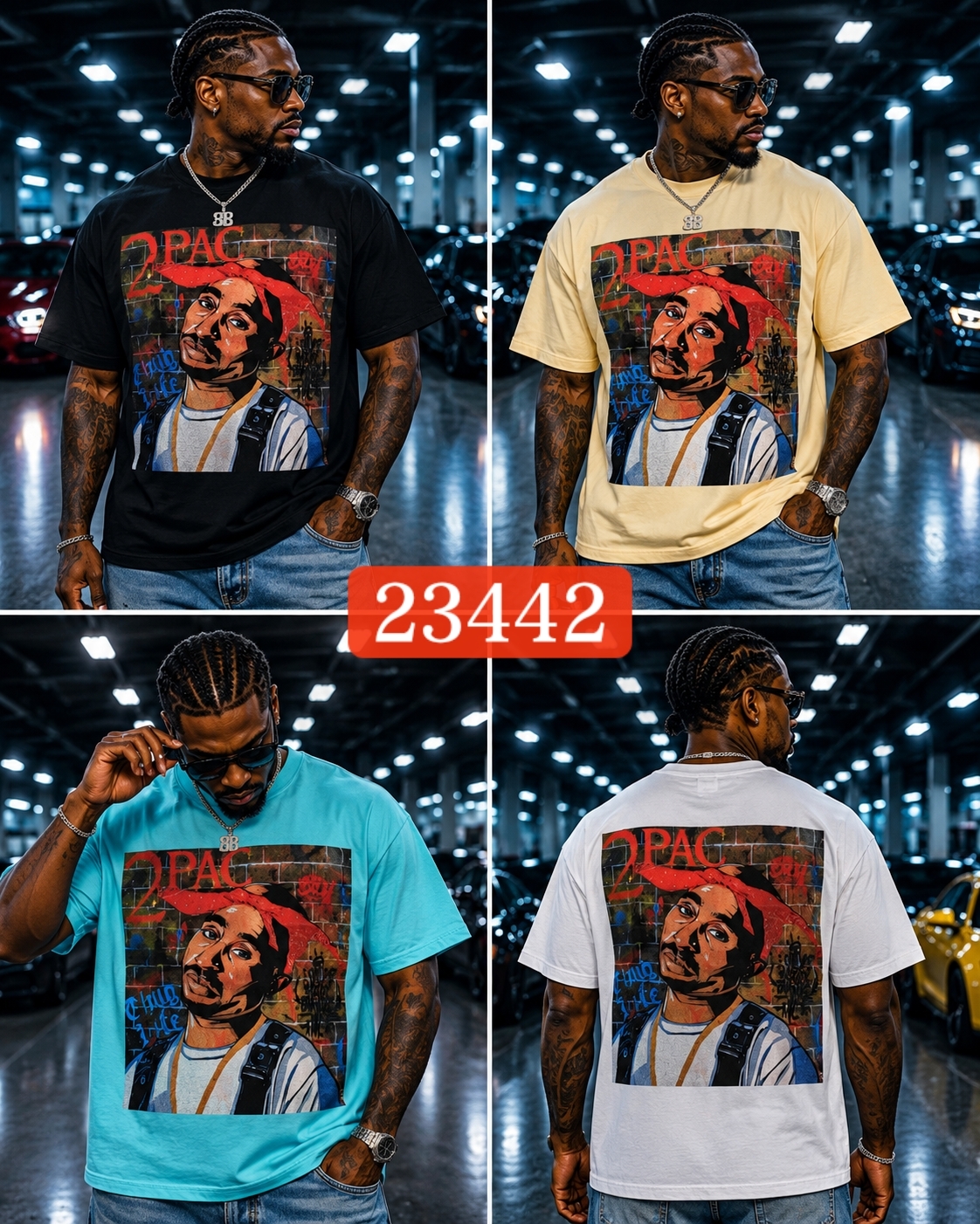 Trendy men's short-sleeved T-shirt, baseball-themed printed men's casual sports windmill T-shirt, men's short-sleeved, trendy short-sleeved men's clothing Application Scenario