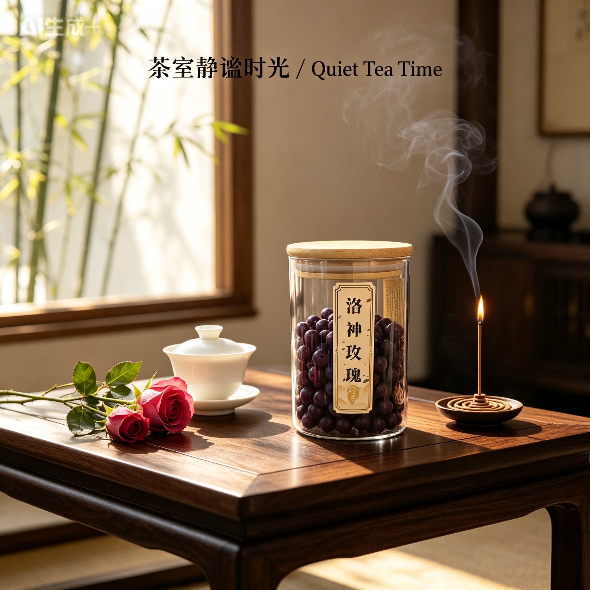 天然中药珠 手工串珠散珠 文玩配饰珠子瑶香阁#1.0洛神玫瑰散珠详情3