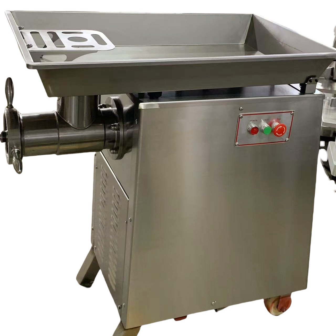 MEAT GRINDER TK-42 meat grinder is a large commercial meat grinder Item Picture