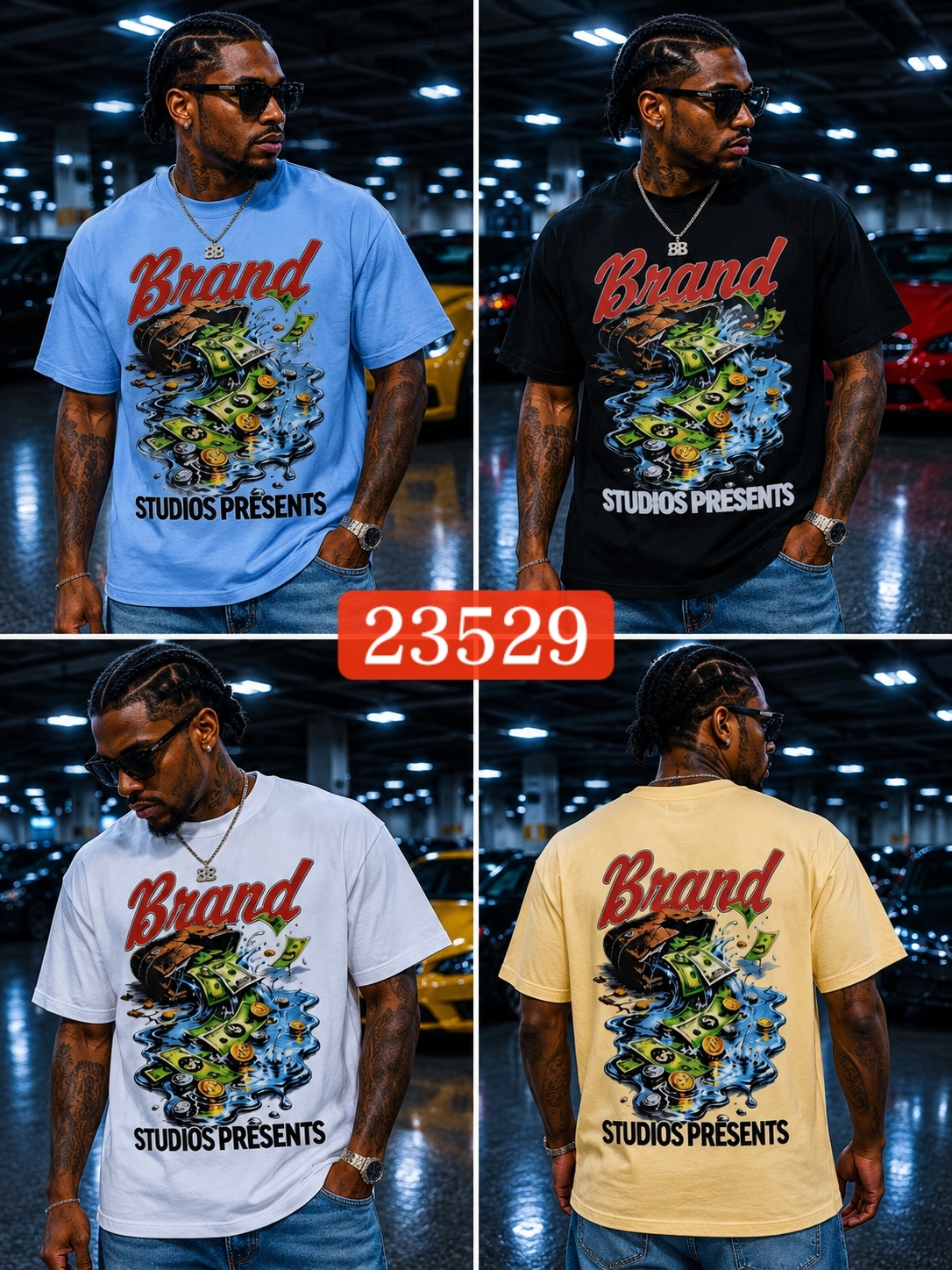 In 2026, cross-border Amazon's best-selling European and American clothing, men's short-sleeved trendy clothes, T-shirts, men's short-sleeved clothing, and men's short-sleeved trends