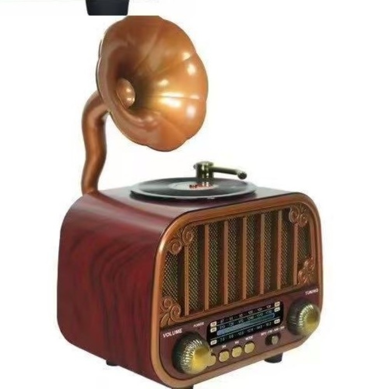 MD-1318BT New vintage radio Bluetooth speaker, Bluetooth audio recorder, retro design, nostalgic radio, antique Bluetooth speaker Specification image