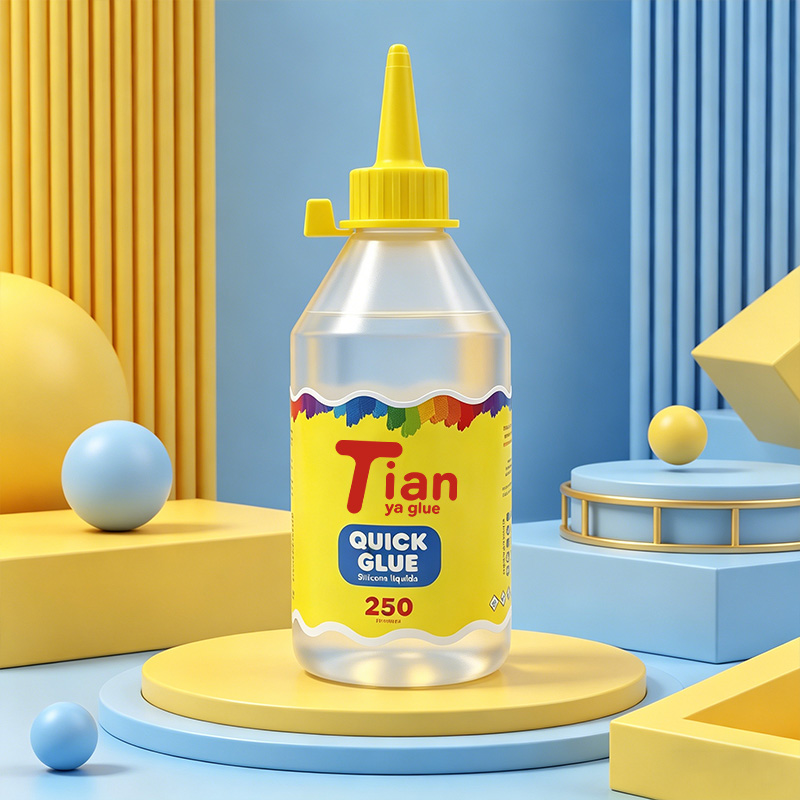 Tianya alcohol glue 30, 100, 250ml Children's diy non-woven fabric kindergarten hemp rope handmade transparent Application Scenario