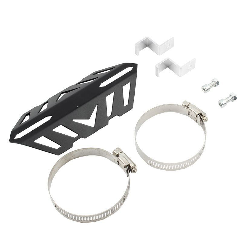 251107 Electric motorcycle front fork universal shock-absorbing cover protection, electric bike exhaust pipe decorative protection, aluminum alloy cover front fork protection cover pic 10