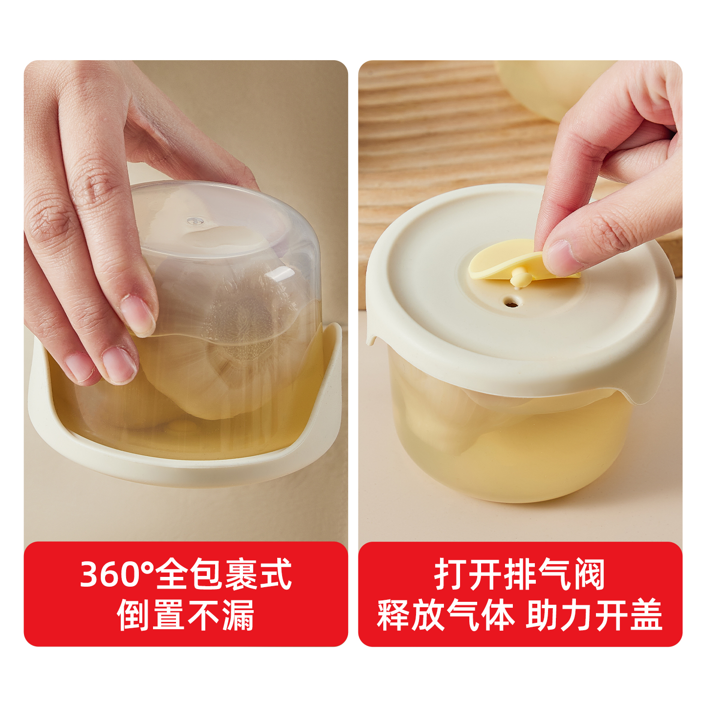 【CL】25Q4#K494-1 Fresh-keeping Lunch box, Instant noodle bowl, portable plastic lunch box, portable lunch box, student household with lid Specification image