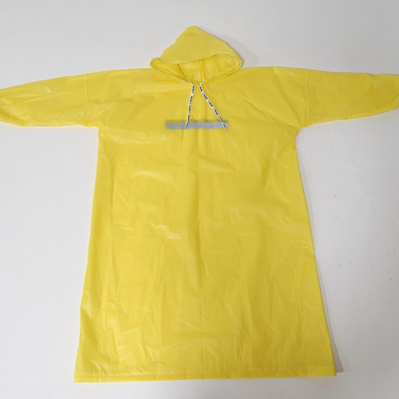 Li Wang EVA's new trendy pullover reflective raincoat is a must-have for outdoor rainy days. Factory direct sales and wholesale of raincoats Item Picture