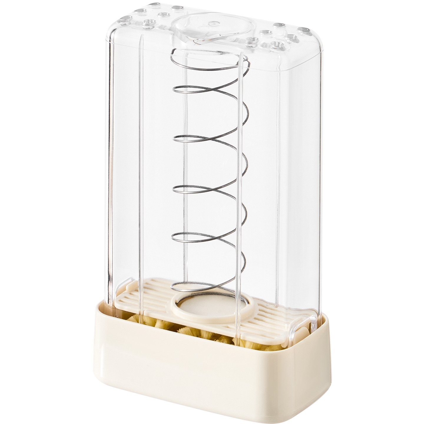 【CL】26Q3#K480 Transparent bubbler Soap Soap box, draining box, Laundry soap with lid, storage container, foaming net, cleaning supplies pic 2