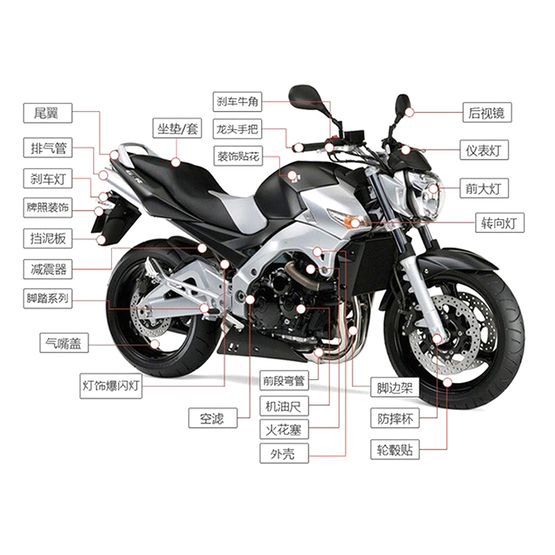 251107 Electric motorcycle front fork universal shock-absorbing cover protection, electric bike exhaust pipe decorative protection, aluminum alloy cover front fork protection cover pic 16