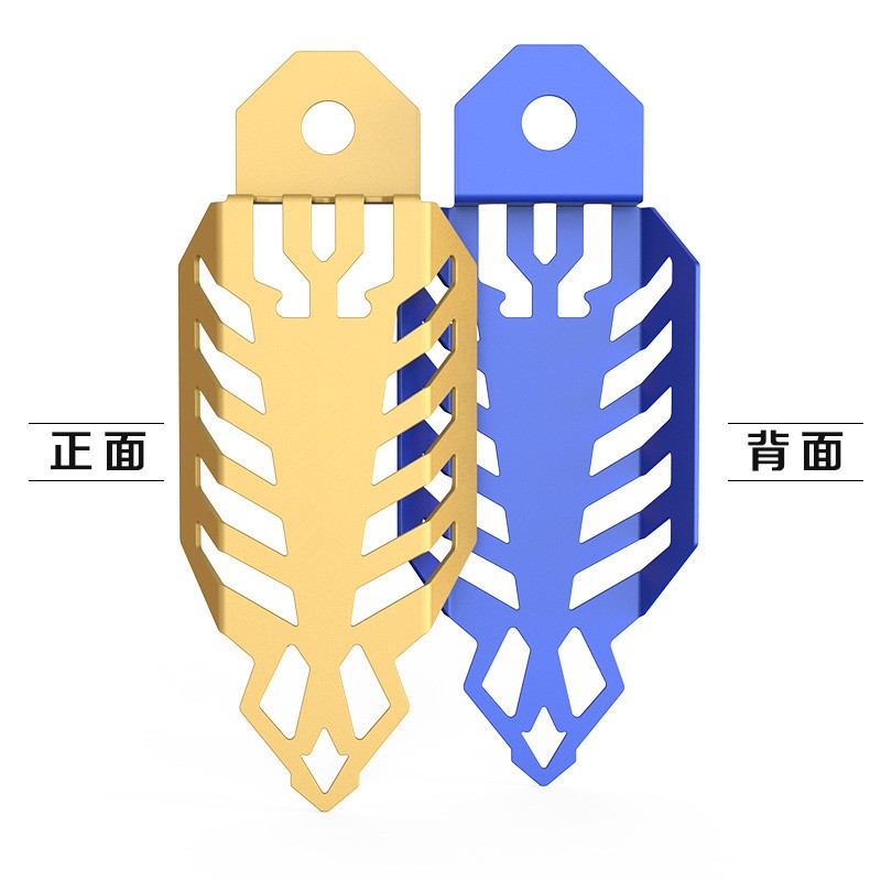 251108 electric motorcycle rear shock absorber protection cover, shock absorber protection cover, aluminum alloy cover, scooter shock absorber cover details Picture