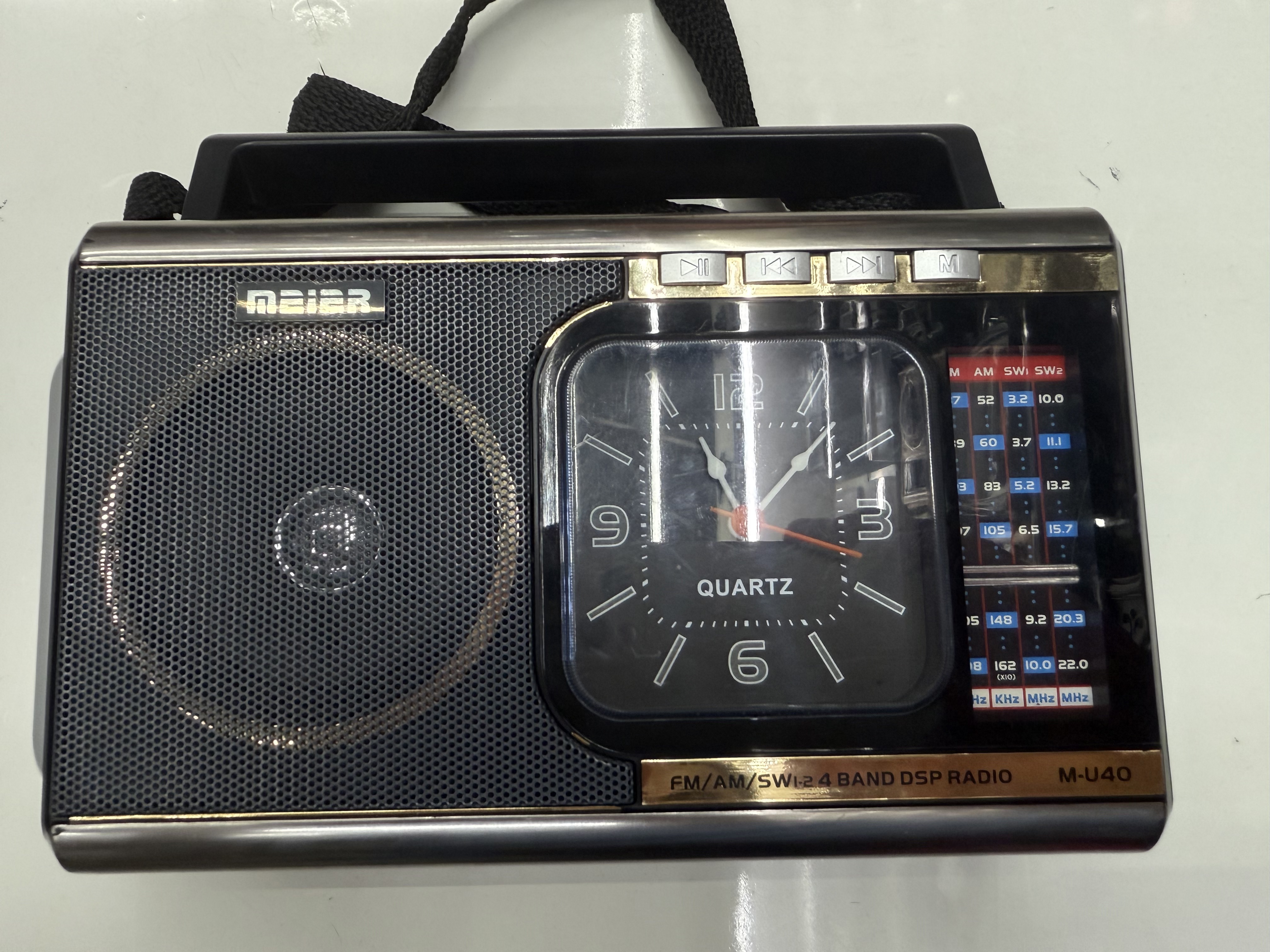 The M-U40 and M-U41 new retro radios, Bluetooth speakers, multi-band and multi-functional desktop ornaments, USB music, TF card and SD card for playing music, suitable for the elderly