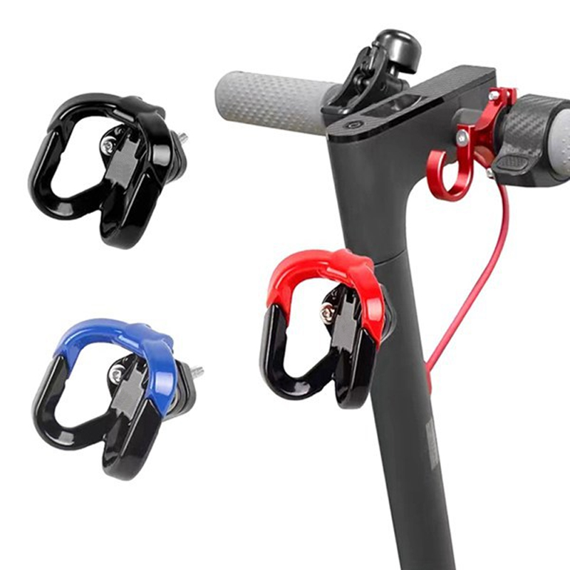 251201 Motorcycle hook, electric vehicle hook, aluminum alloy load-bearing double hanging hook, motorcycle front helmet hook