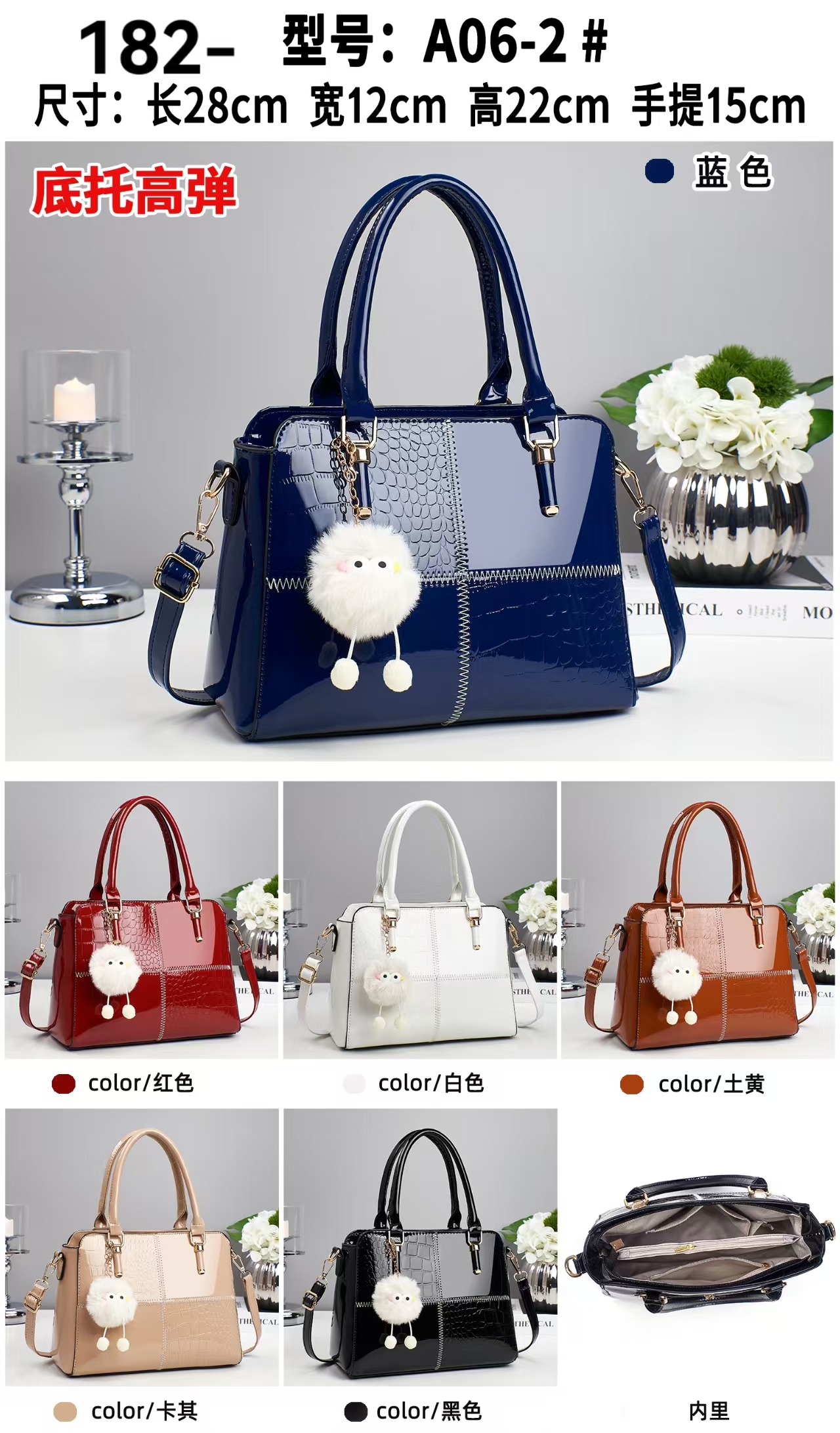 Fashionable crossbody bag, women's bag, casual single-shoulder bag for ladies, simple and versatile bag, crossbody bag, trendy and lightweight bag details Picture