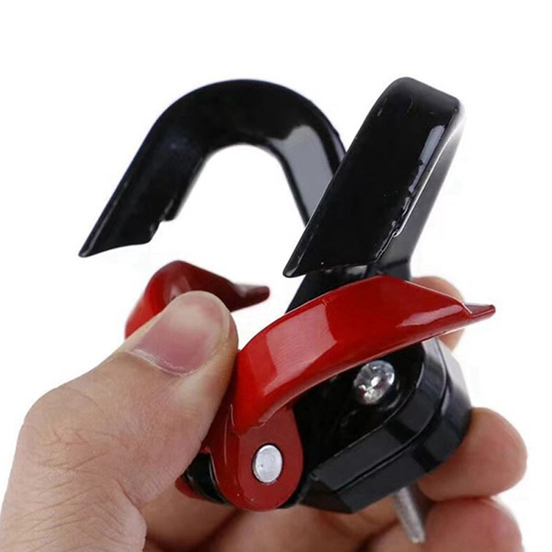 251201 Motorcycle hook, electric vehicle hook, aluminum alloy load-bearing double hanging hook, motorcycle front helmet hook Application Scenario